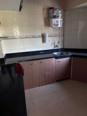 Kitchen in 2.5 BHK Apartment at Goodwill Garden, Kharghar – for Rent