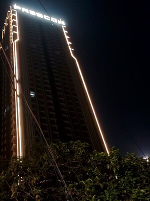 Balcony in 2 BHK Apartment at Prescon Midtown Bay, Mahim West – for Rent