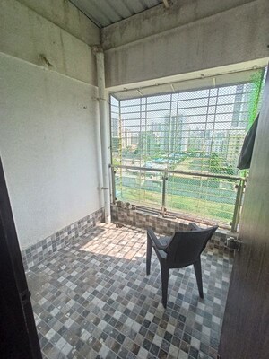 Balcony in 2 BHK Apartment at Wakad – for Rent