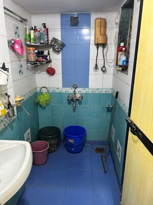 Bathroom in 1 BHK Apartment at Swapnalok Apartment Andheri, Andheri East – for Rent