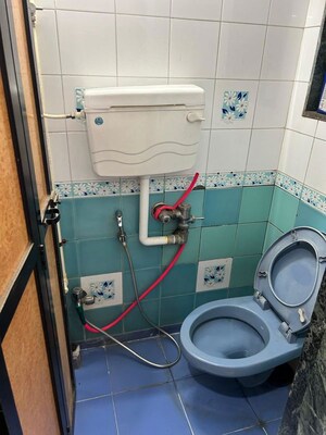 Bathroom in 1 BHK Apartment at Swapnalok Apartment Andheri, Andheri East – for Rent