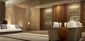 Living Room in 4 BHK Apartment at Shree Ram Palais Royale, Worli – for Sale