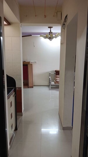 Bathroom in 1 BHK Apartment at Vasant Oscar, Mulund West – for Rent
