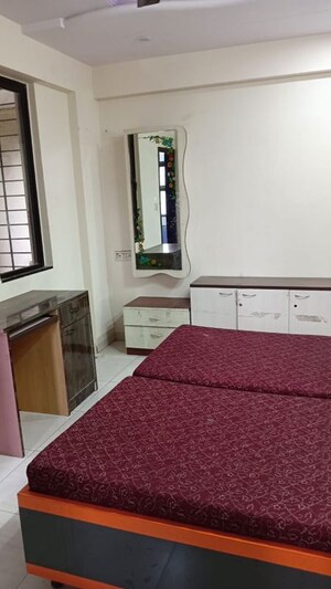 Building Lobby in 1 BHK Apartment at Vasant Oscar, Mulund West – for Rent
