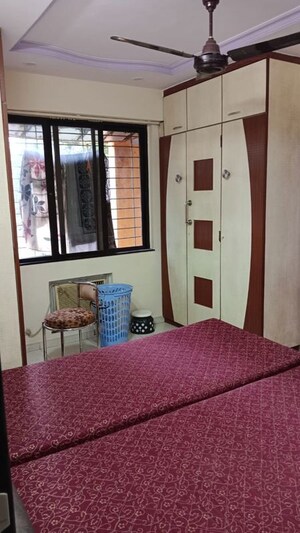Bedroom in 1 BHK Apartment at Vasant Oscar, Mulund West – for Rent