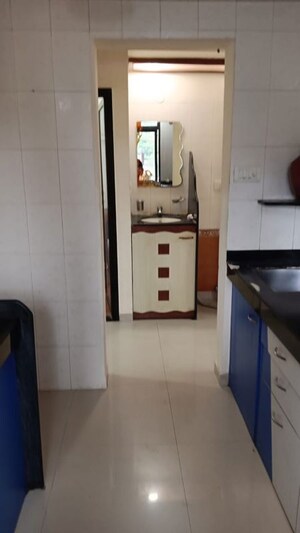 Kitchen in 1 BHK Apartment at Vasant Oscar, Mulund West – for Rent