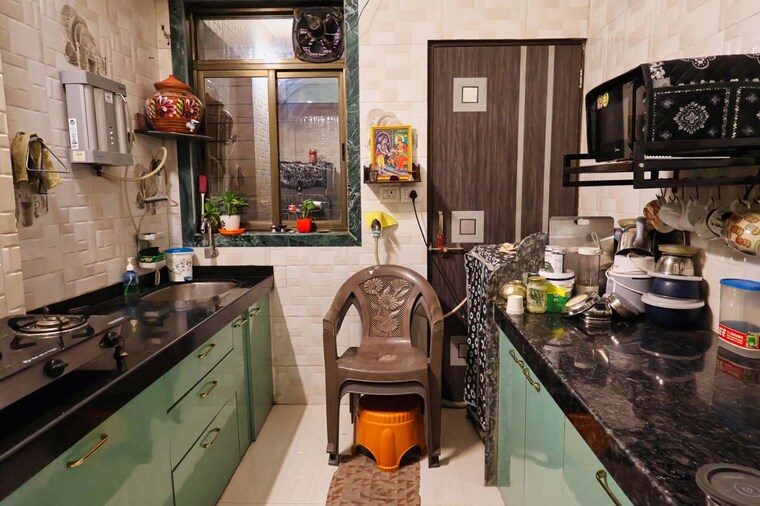 Kitchen, sector 2 belapur 4 Bedroom 2200 Sq.Ft. Apartment In Sector 2 Belapur Navi Mumbai 10376283