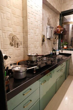 Kitchen in 4 BHK Apartment at Sector 2 Belapur – for Rent