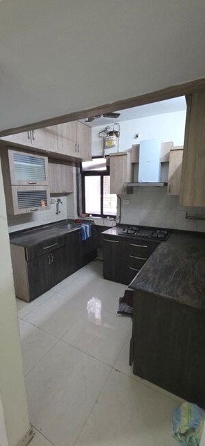 Kitchen in 3 BHK Apartment at Saha Arcade, Kharghar – for Rent