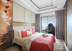Bedroom in 3 BHK Apartment at Lokhandwala Minerva Mahalaxmi, Mahalaxmi – for Rent
