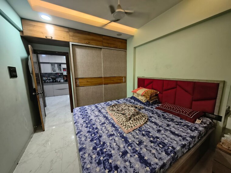 Bedroom, grow-more-tower 2 Bedroom 1200 Sq.Ft. Apartment In Kharghar Navi Mumbai 10376320