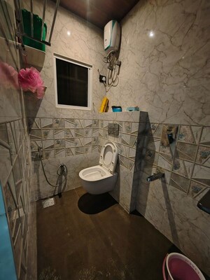 Bathroom in 2 BHK Apartment at Grow More Tower, Kharghar – for Rent