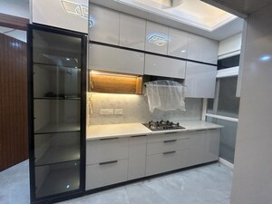 Kitchen in 4 BHK Builder Floor at Sushant Lok 2, Sector 57 – for Sale