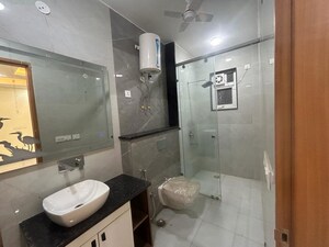 Bathroom in 4 BHK Builder Floor at Sushant Lok 2, Sector 57 – for Sale