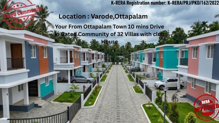 Balcony, ottapalam 3 Bedroom 1500 Sq.Ft. Villa In Ottapalam Palakkad 10376302