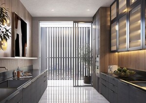 Kitchen in 5 BHK Apartment at Birla Niyaara, Worli – for Sale