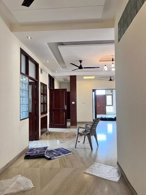 Living Room in 3 BHK Builder Floor at RWA Apartments Sector 50, Sector 50 – for Rent