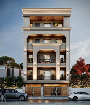 4 BHK Builder Floor – Exterior View View at Sector 85 - for Sale