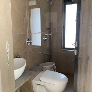 Bathroom in 2 BHK Apartment at Modispaces Volga, Dalvi Nagar – for Rent