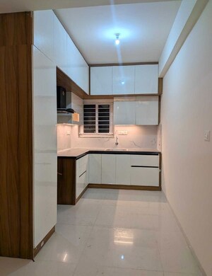 Kitchen in 3 BHK Apartment at DSR Green Waters, Gunjur – for Rent