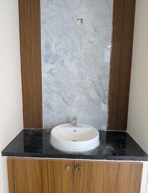 Bathroom in 3 BHK Apartment at DSR Green Waters, Gunjur – for Rent