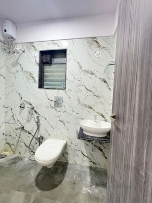 Bathroom in 2 BHK Apartment at Saffron Chs, Borivali West – for Rent