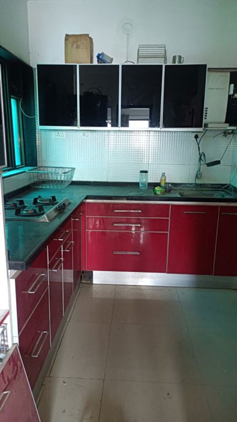 Kitchen, panama-silver-stone 2 Bedroom 950 Sq.Ft. Apartment In Handewadi Pune 10376497