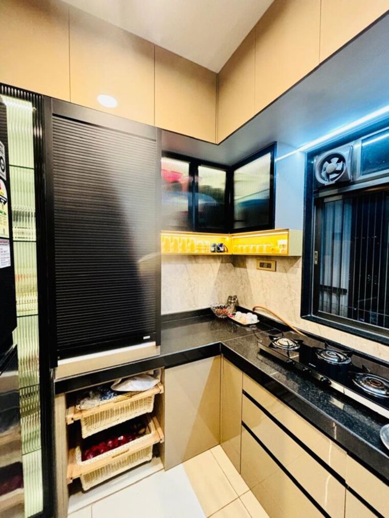 Kitchen, kanakia-rainforest 2 Bedroom 740 Sq.Ft. Apartment In Andheri East Mumbai 10376525