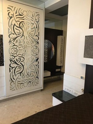 Bathroom in 4 BHK Apartment at Lake Front Solitaire, Powai – for Sale