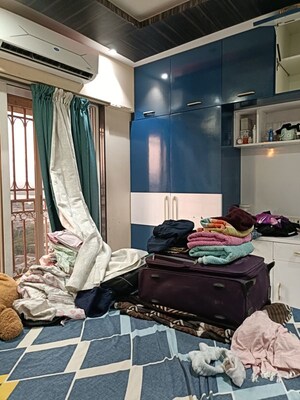 Master Bedroom in 2 BHK Apartment at Vedant Shree Gopinath Sublime, Kalwa – for Rent
