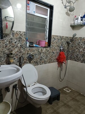 Attached Bathroom in 2 BHK Apartment at Vedant Shree Gopinath Sublime, Kalwa – for Rent