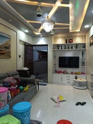 Living Room in 2 BHK Apartment at Vedant Shree Gopinath Sublime, Kalwa – for Rent