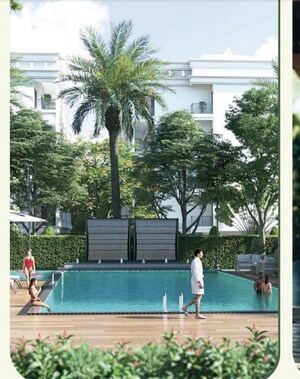 Swimming Pool in 3 BHK Builder Floor at Meffier Golden Park, Sohna Sector 4 – for Sale