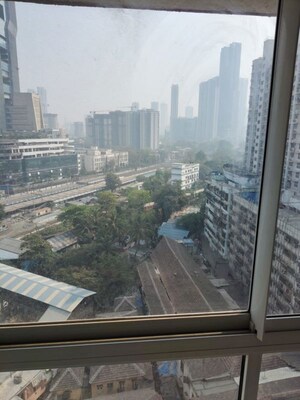 Balcony in 1 BHK Apartment at Alliance Fortuna Blue, Lower Parel – for Rent