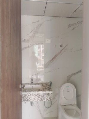 Bathroom in 2.5 BHK Builder Floor at M3M Soulitude, Sector 89 – for Rent