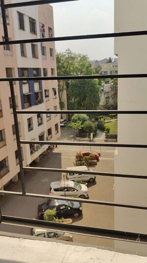 Balcony in 2 BHK Apartment at Nyati Exuberance 1, Undri – for Rent