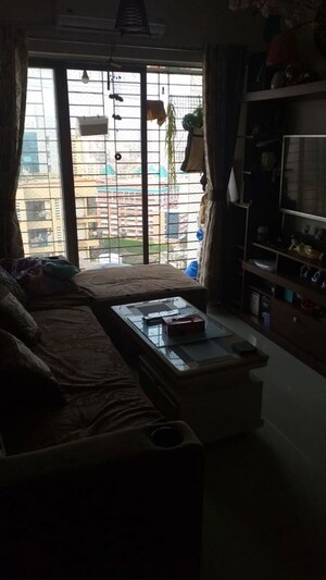 Living Room in 1 BHK Apartment at Sethia Kalpavruksh Heights, Kandivali West – for Rent