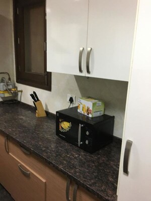 Kitchen in 3 BHK Builder Floor at Defence Colony – for Rent