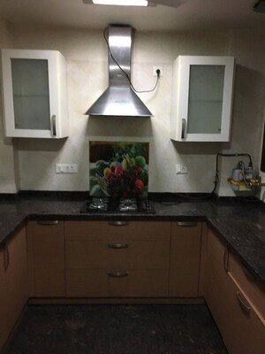 Kitchen in 3 BHK Builder Floor at Defence Colony – for Rent