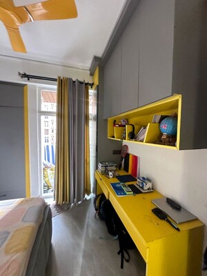 Living Room in 3 BHK Apartment at Amrapali Silicon City, Sector 76 – for Rent