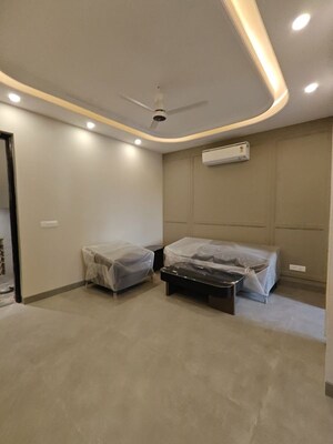 Bedroom in 1 BHK Builder Floor at Ansal Sushant Lok I, Sector 43 – for Rent