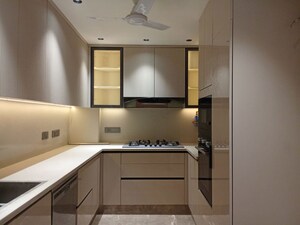 Kitchen in 4 BHK Builder Floor at Saket – for Rent