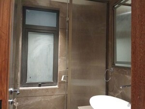 Bathroom in 4 BHK Builder Floor at Saket – for Rent