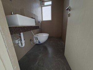 Bathroom in 2 BHK Apartment at Adhiraj Samyama, Kharghar Sector 37 – for Rent