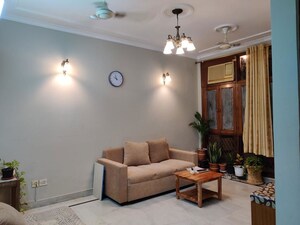 Living Room in 2 BHK Builder Floor at Kalkaji – for Rent