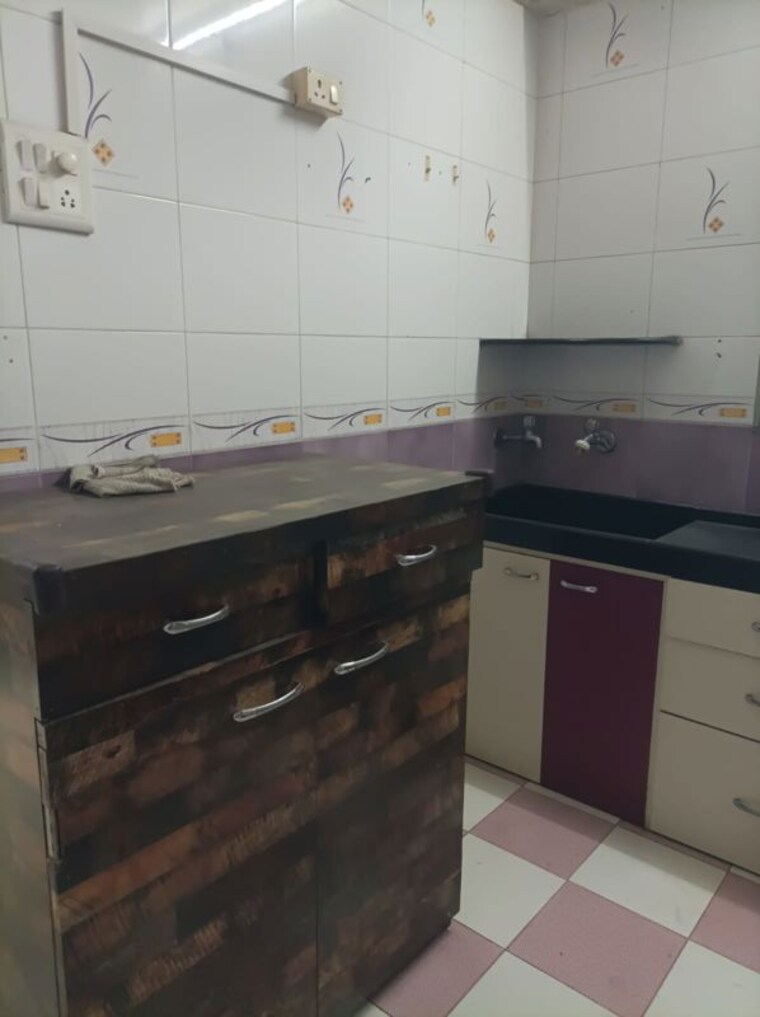 Kitchen, charai 1 Bedroom 500 Sq.Ft. Apartment In Charai Thane 10376823