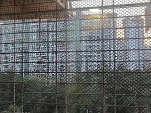 Bathroom in 3 BHK Apartment at Hari Om Heritage, Kharghar – for Rent