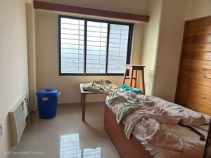 Bedroom in 2 BHK Apartment at Everest World Aspen, Dhokali – for Rent