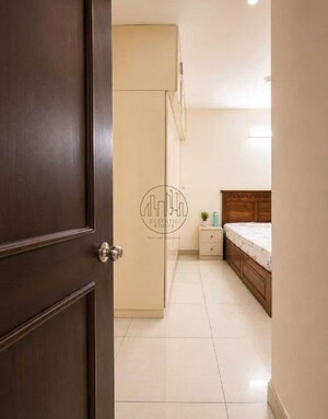 Kitchen in 2 BHK Apartment at Prestige Lakeside Habitat Villas, Gunjur – for Rent