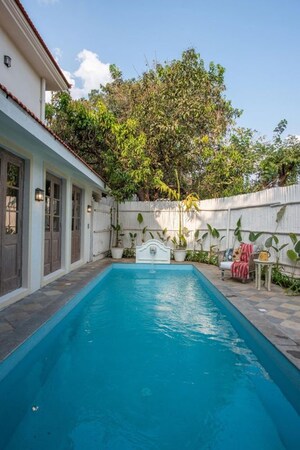 Swimming Pool in 3 BHK Villa at Assagao – for Sale
